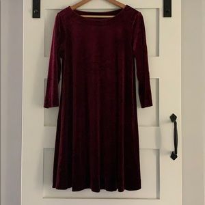 Cynthia Rowley velvet dress
